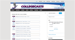Desktop Screenshot of collegecasts.com